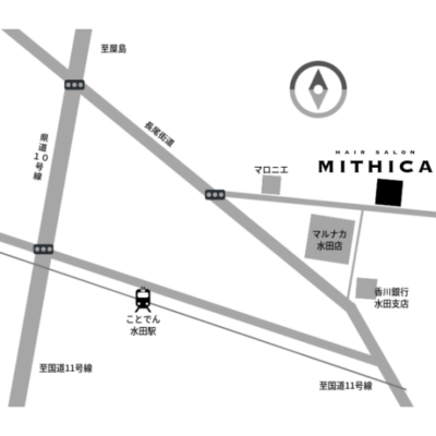 MITHICAへのアクセス